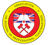 The Association of the UK School of Professional Toastmasters logo